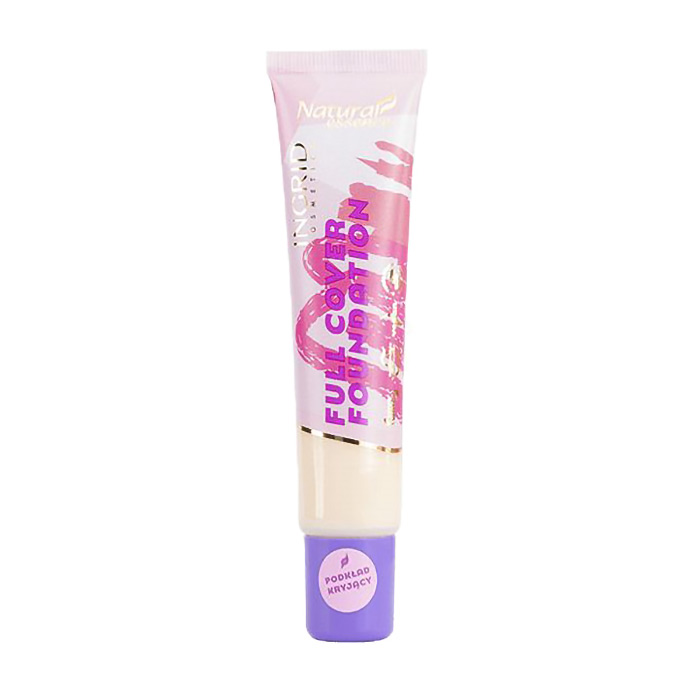 Тональна основа для обличчя Ingrid Cosmetics Natural Essence Full Cover Foundation, 01, 30 мл