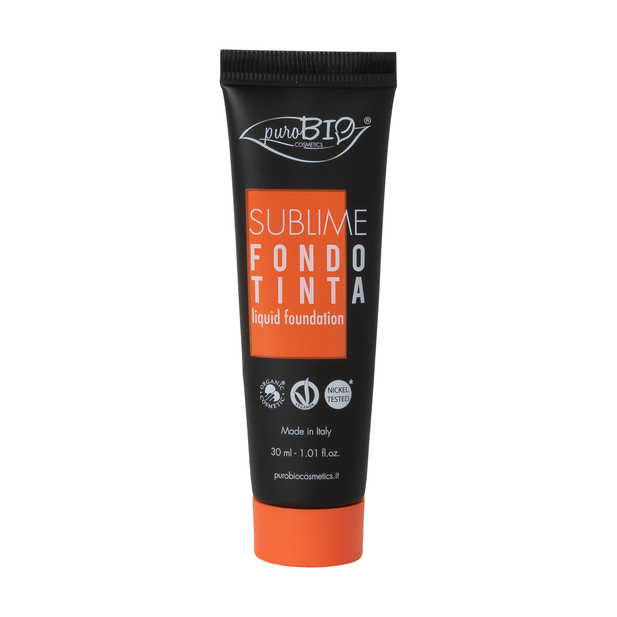 Тональна основа для обличчя PuroBio Cosmetics Sublime Liquid Foundation, 01, 30 мл